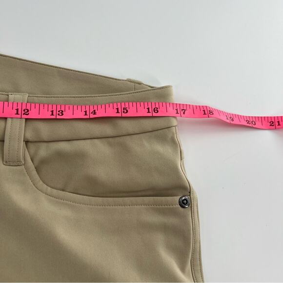Lululemon ABC Slim-Fit 5 Pocket Pant tan sz 32 - Picture 6 of 6